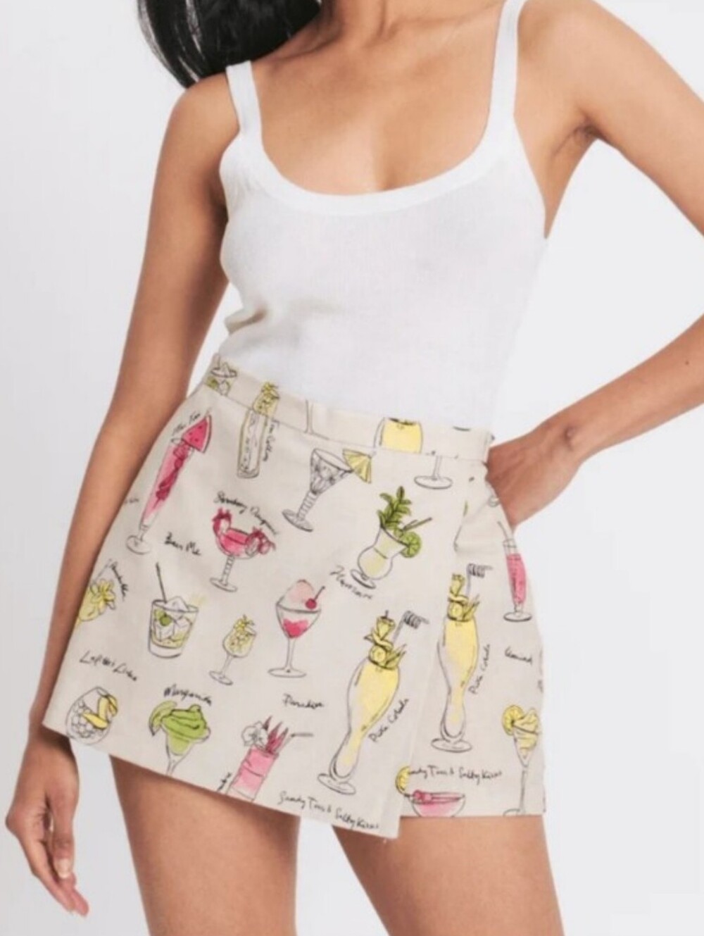 Rachel Antonoff Beer Me Sid Skort s6 - Picture 3 of 7